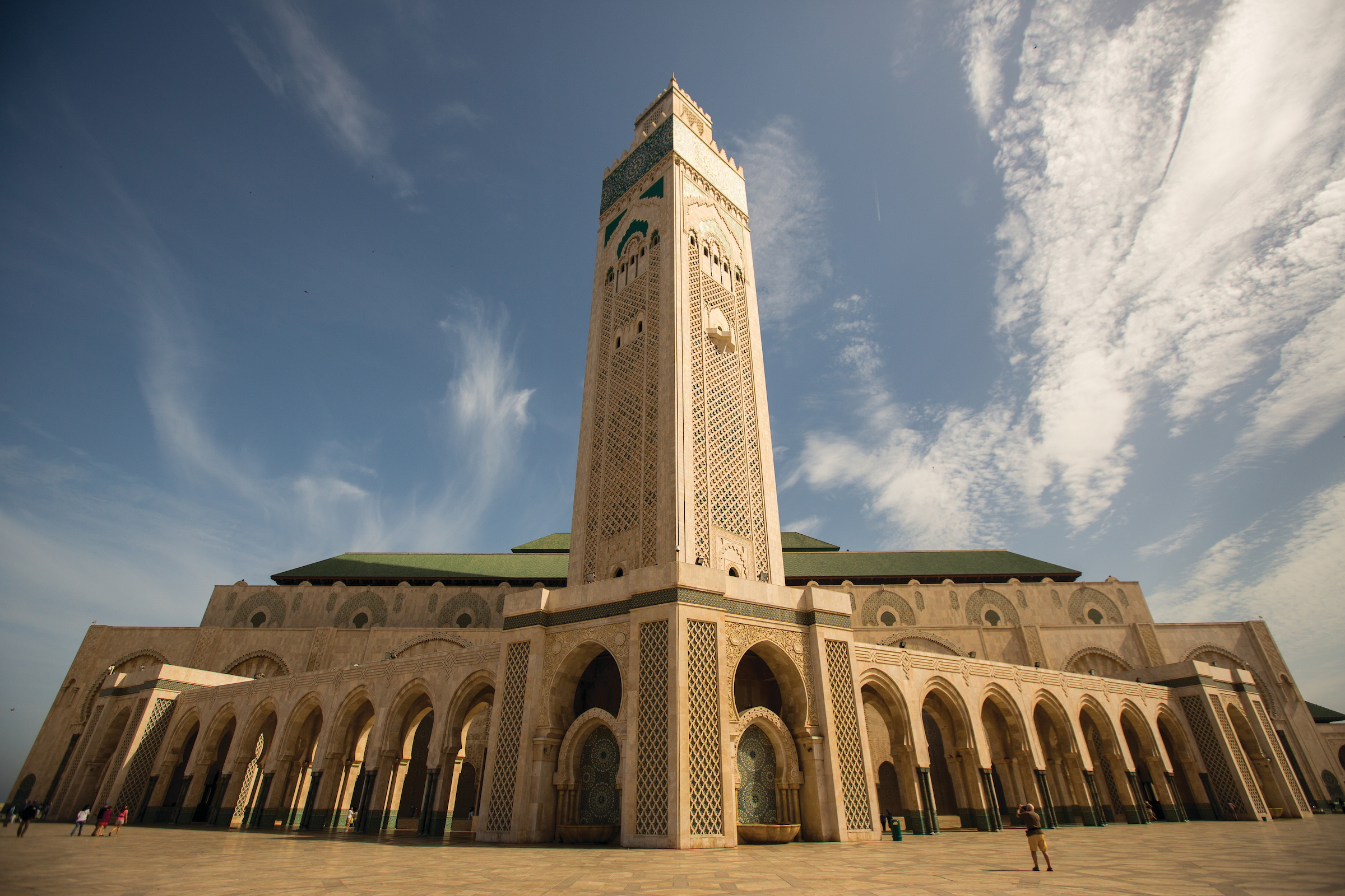 Moskéen Hassan II i Casablanca.