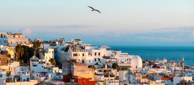Tangier i Marocko.