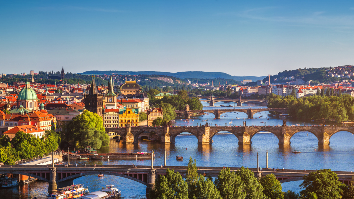 Budapest-vybild över Donau