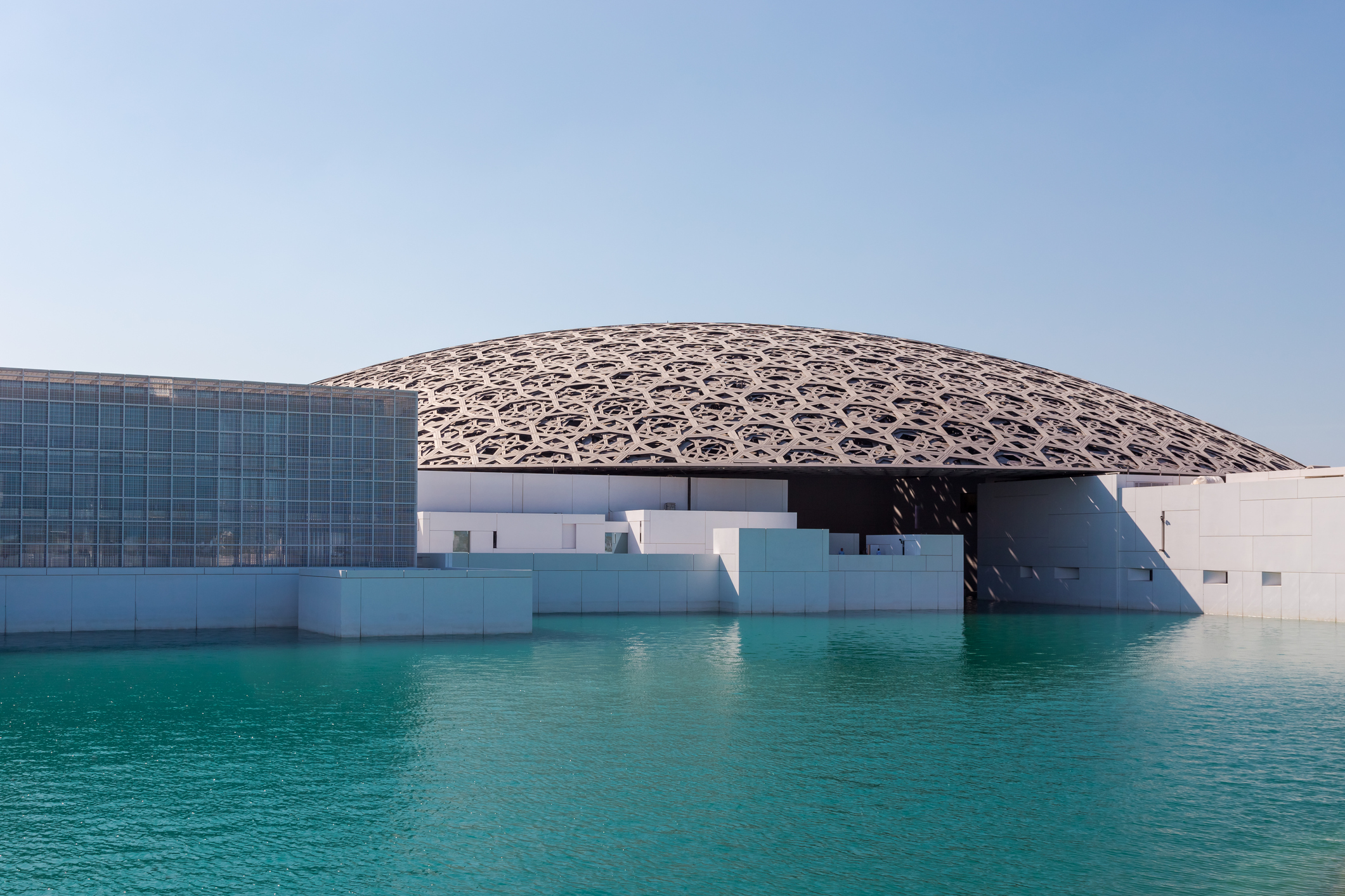 Museet Louvre i Abu Dhabi.