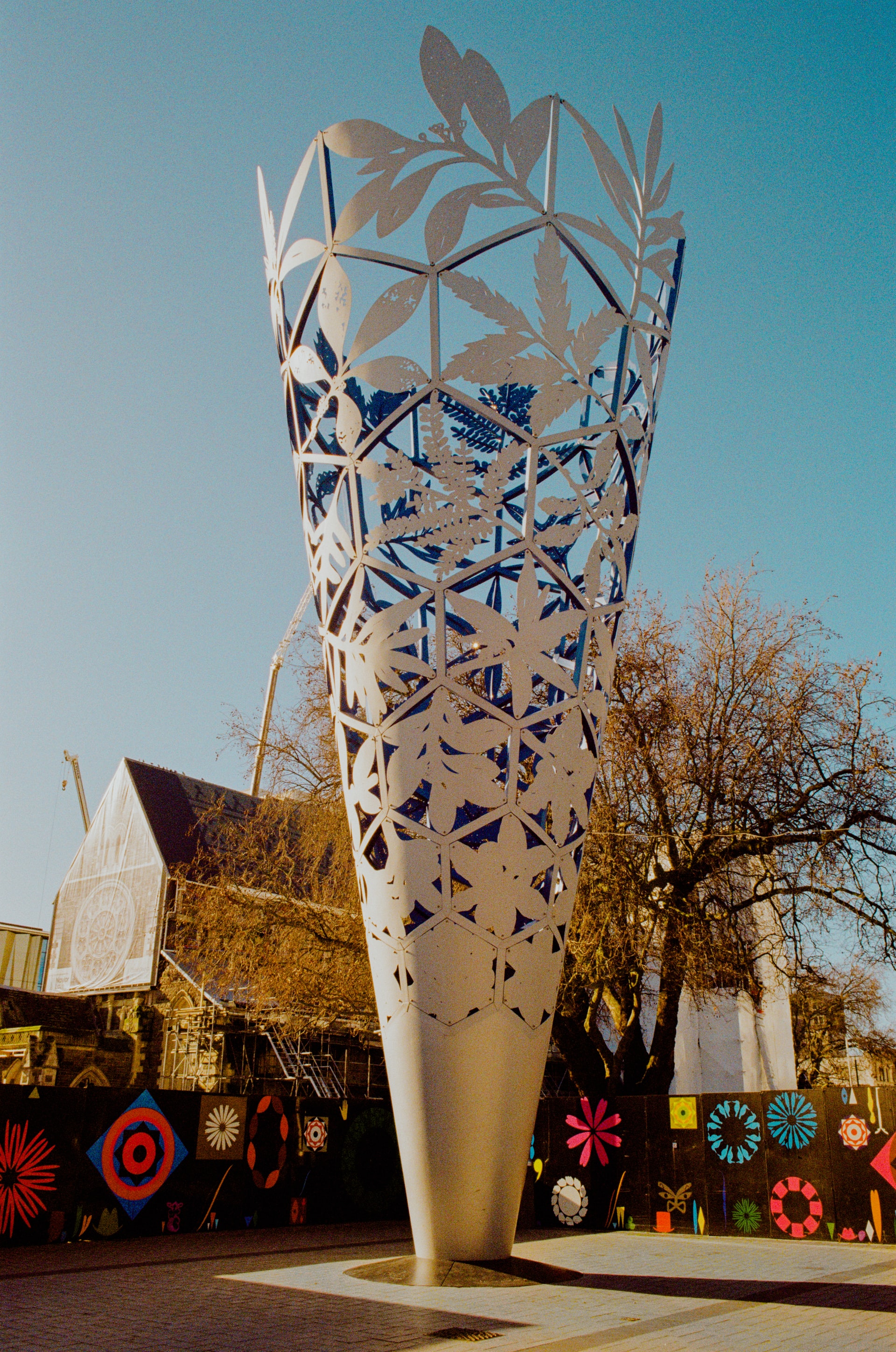 Cathedral Square i Christchurch, foto Kishan Modi.