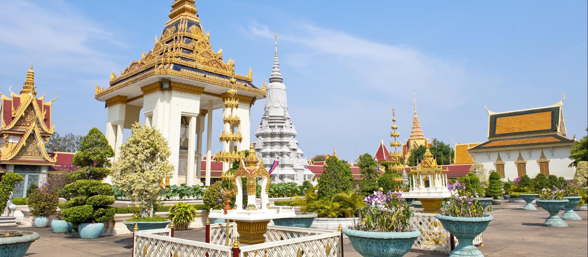 Phom Penh i Kambodja. 